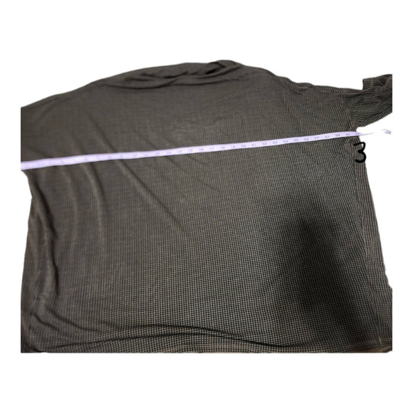 Bryn Walker Houndstooth Tunic size medium lagenlook brown earthy - Picture 7 of 9